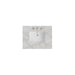 30" Single Top, 3 CM Victorian Silver Silestone w/ Sink