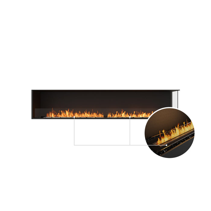 EcoSmart 104RC Right-Corner Flex Fireplace