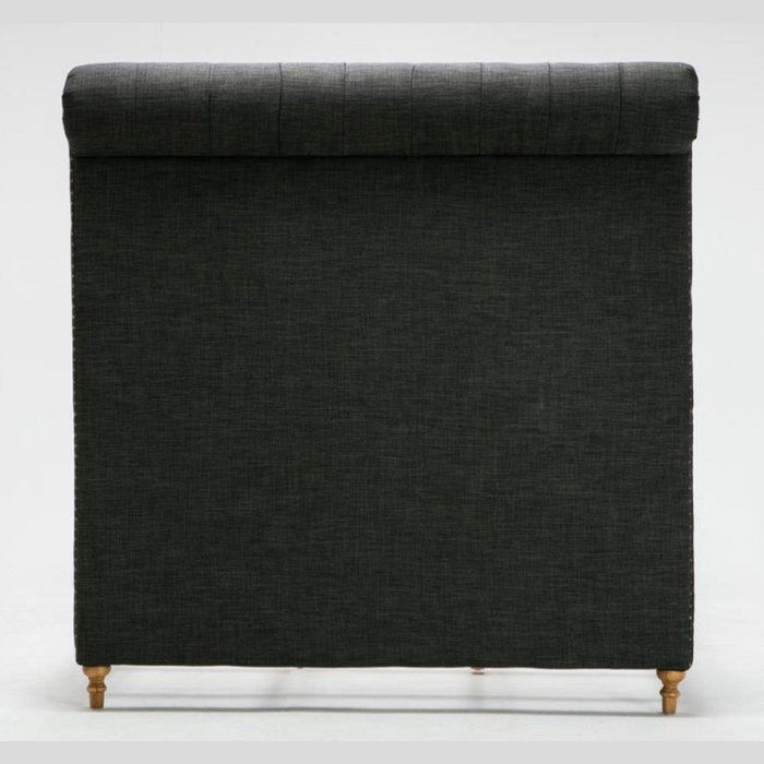 Manhattan Comfort Empire Charcoal Full Bed