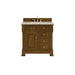 Brookfield 36" Single Vanity, Honey Oak, w/ 3 CM Tajnar Eclos Top