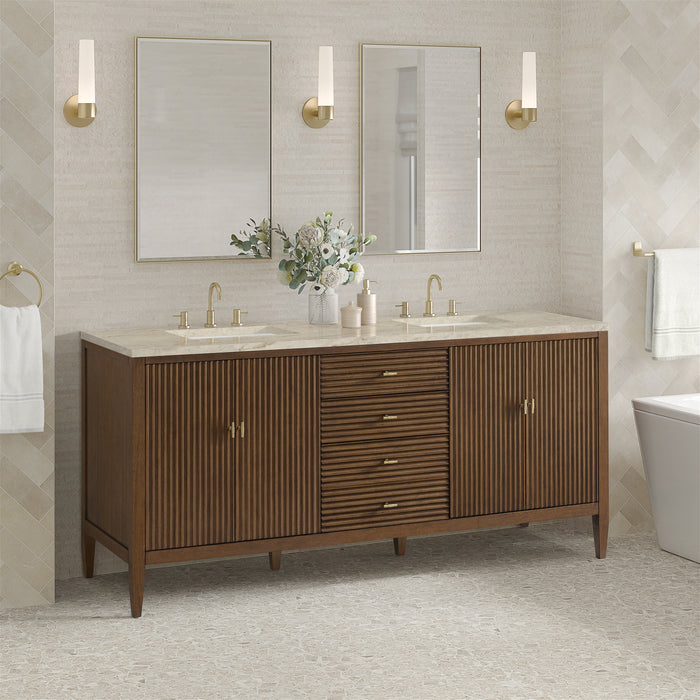James Martin Vanities Myrrin 72" Double Vanity