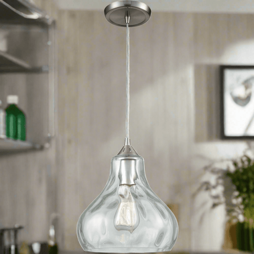 Elk Lighting Belmont Satin Nickel Mini Pendant