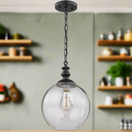 Elk Lighting Bergen Matte Black Mini Pendant