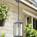 Elk Lighting Bianca Aged Zinc Outdoor Hanging