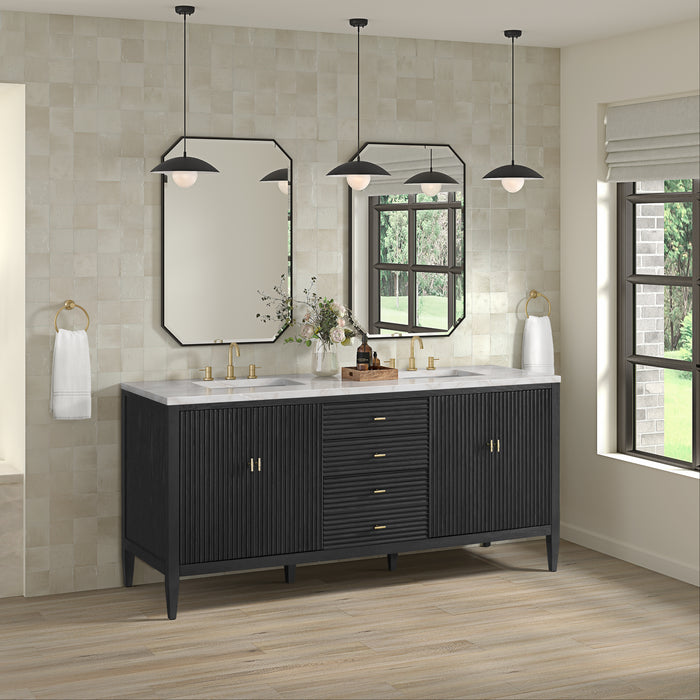 James Martin Vanities Myrrin 72" Double Vanity