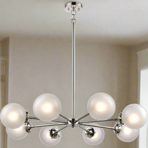 Elk Lighting Boudreaux Polished Nickel Chandelier