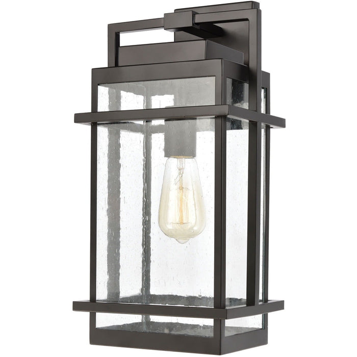 Breckenridge Matte Black Outdoor Outdoor Sconce