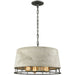 Brocca Silverdust Iron Chandelier