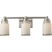 Bryant Satin Nickel Vanity Light