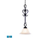 Buckingham Matte Black LED Mini Pendant
