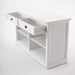 NovaSolo Halifax Buffet with 2 Drawers White B193