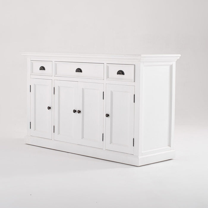 NovaSolo Halifax Buffet with 4 Doors 3 Drawers White B192