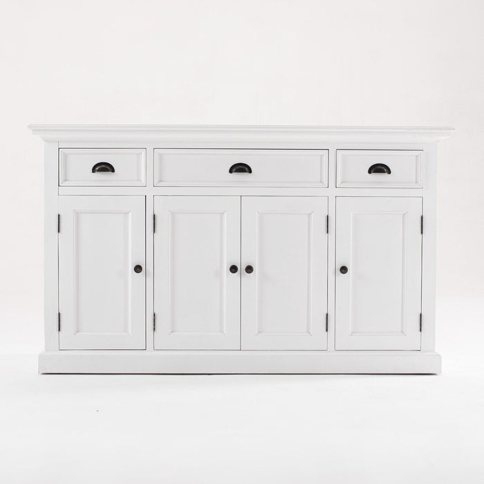 NovaSolo Halifax Buffet with 4 Doors 3 Drawers White B192