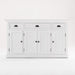 NovaSolo Halifax Buffet with 4 Doors 3 Drawers White B192