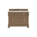 Brookfield 48" Single Vanity, Honey Oak w/ 3 CM Eternal Jasmine Pearl Silestone Top w/ FreePower Wireless Charger