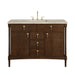Kinnsden 48" Single Vanity, Sable Oak w/ 3 CM Tajnar Eclos Top