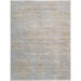 Pasargad Home Transitional Collection Hand Knotted Bsilk & Wool Area Rug, 8'11" X 11' 9", L. Blue/Gold pdc-1980 9x12
