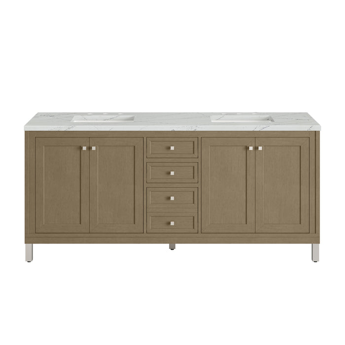 James Martin Vanities Chicago 72" Double Vanity