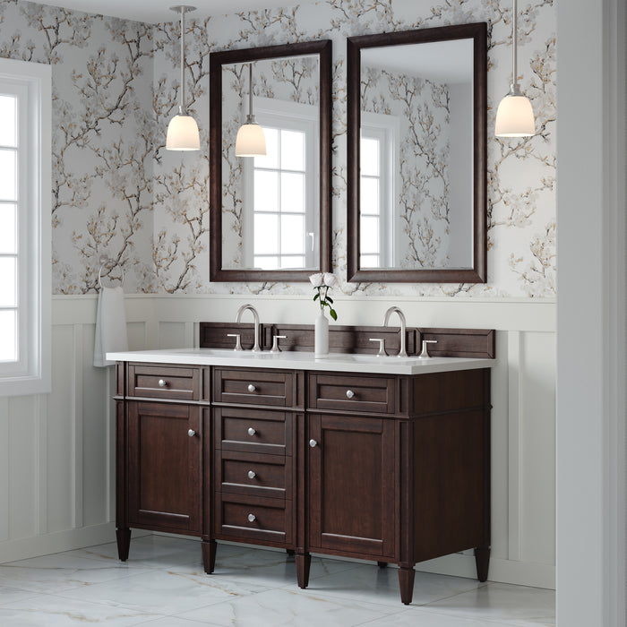 James Martin Vanities Brittany 60" Double Vanity