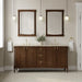 James Martin Vanities Kinnsden 72" Double Vanity