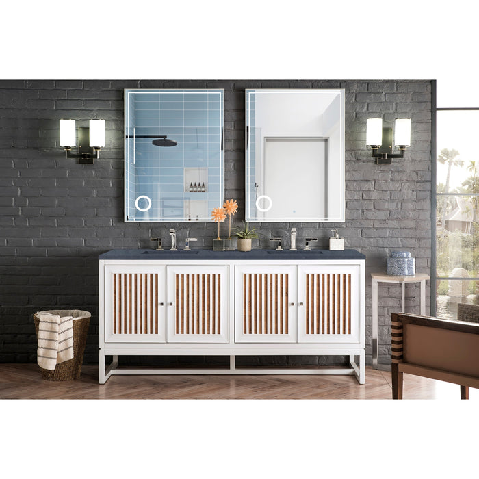 James Martin Vanities Athens 72" Double Bathroom Vanity