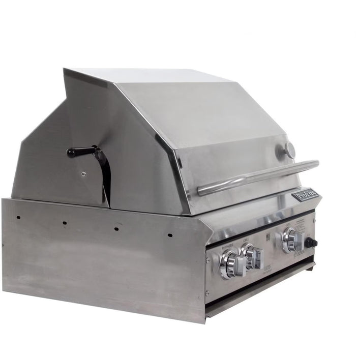ProFire Professional Series 27-Inch Built-In Gas Grill With Rotisserie