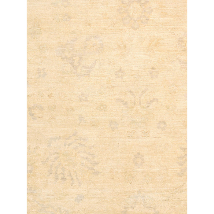 Pasargad Home Denver Hand-Knotted Ivory Wool Area Rug-16' 3" X 22' 4" 44817