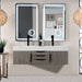 James Martin Columbia 59" Double Wall Mount Vanity