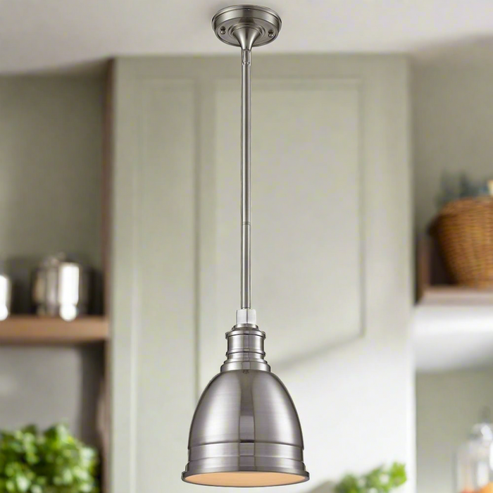 Elk Lighting Carolton Brushed Nickel Mini Pendant