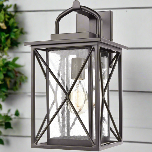 Elk Lighting Carriage Light Matte Black Outdoor Outdoor Hanging