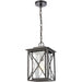 Carriage Light Matte Black Outdoor Outdoor Sconce