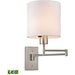 Carson Brushed Nickel LED Wall Sconce