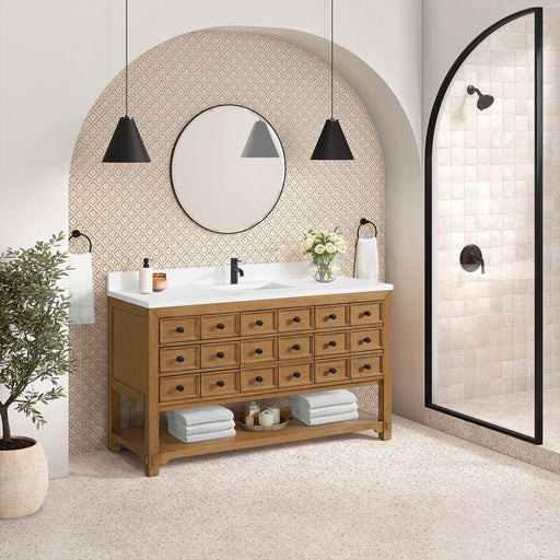 James Martin Vanities Malibu 60" Single Bathroom Vanity