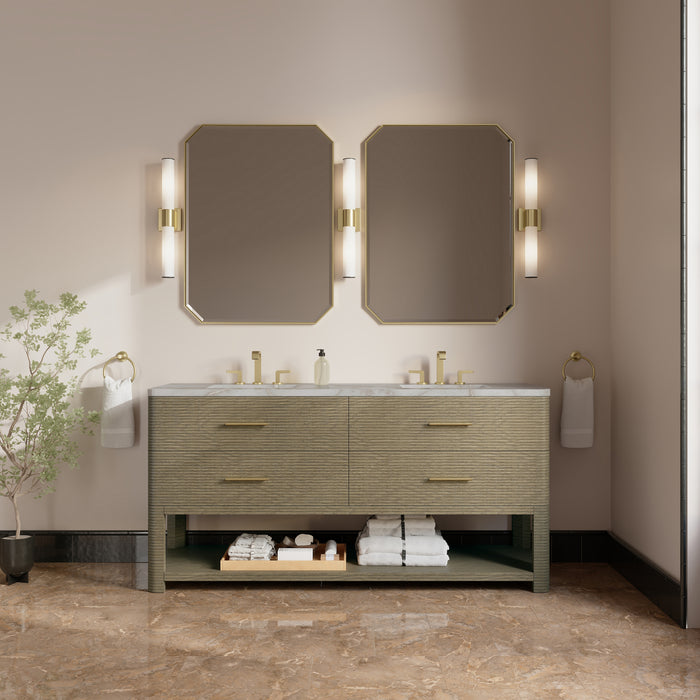 James Martin Vanities Lucian 72" Double Vanity