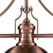 Chadwick Antique Copper Island Light