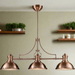 Elk Lighting Chadwick Antique Copper Island Light