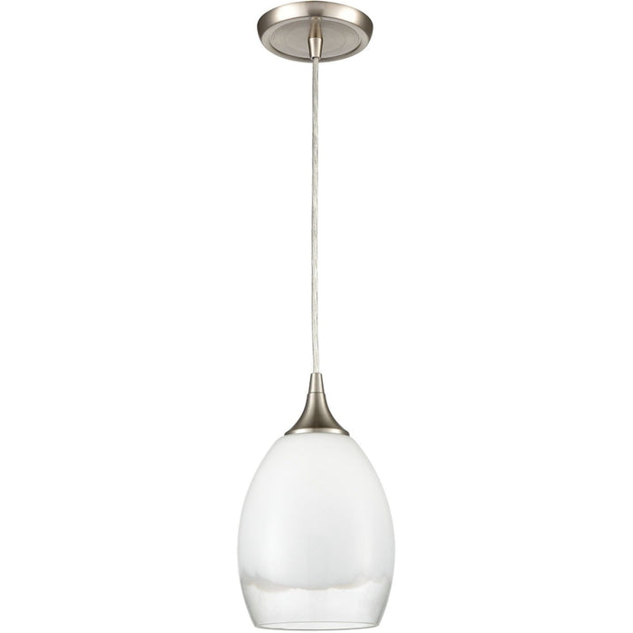 Cirrus Satin Nickel Mini Pendant