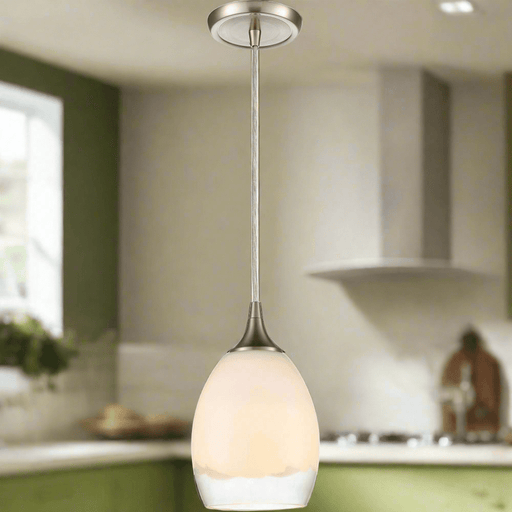 Elk Lighting Cirrus Satin Nickel Mini Pendant