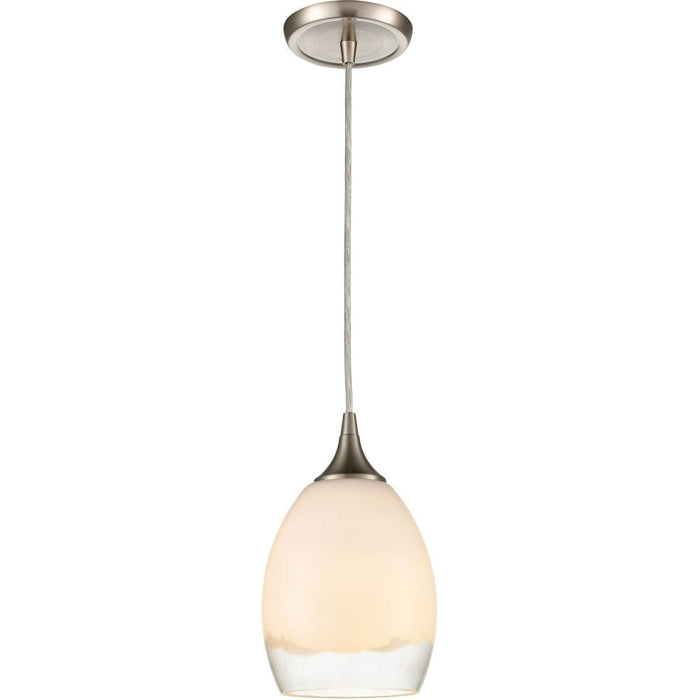 Cirrus Satin Nickel Mini Pendant