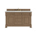 Brookfield 60" Single Vanity, Honey Oak w/3 CM Eternal Jasmine Pearl Silestone Top w/ FreePower Wireless Charger