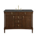 Kinnsden 48" Single Vanity, Sable Oak w/ 3 CM Parisien Bleu Silestone Top