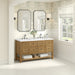 James Martin Vanities Breckenridge 60" Double Vanity