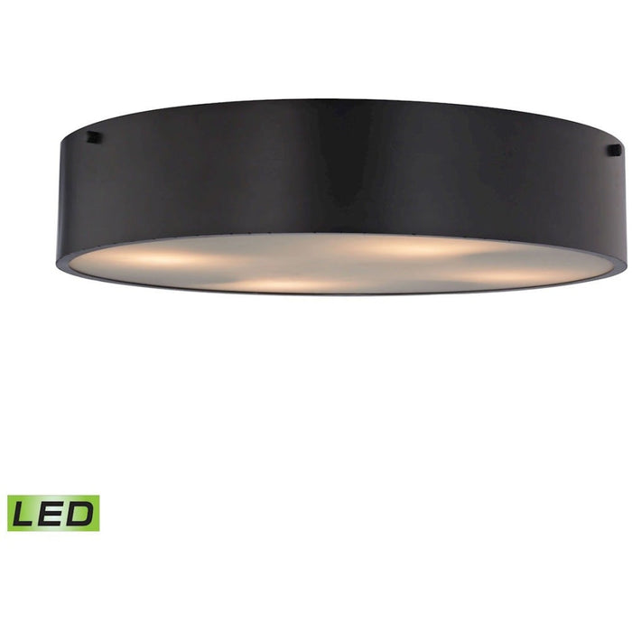 Clayton Oil Rubbed Bronze LED Flush Mount