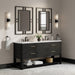 James Martin Vanities Lucian 72" Double Vanity