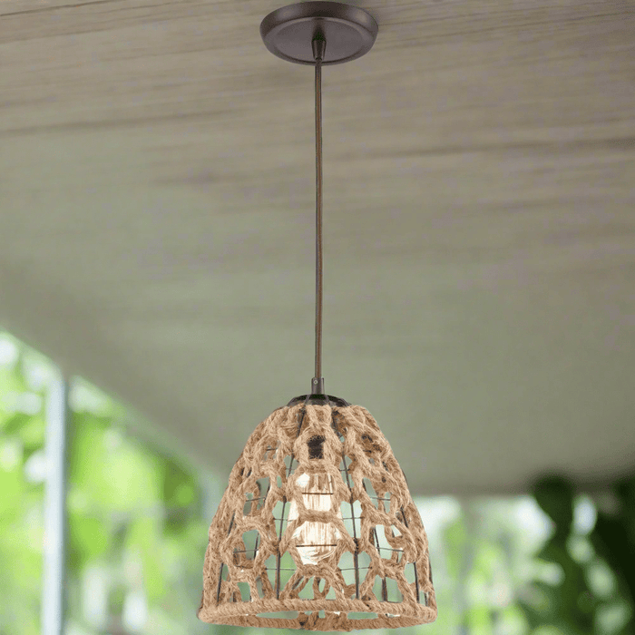 Elk Lighting Coastal Inlet Oil Rubbed Bronze Mini Pendant