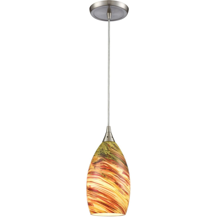 Collanino Satin Nickel Mini Pendant