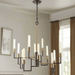 Elk Lighting Congruency Oil Rubbed Bronze, Satin Brass Chandelier