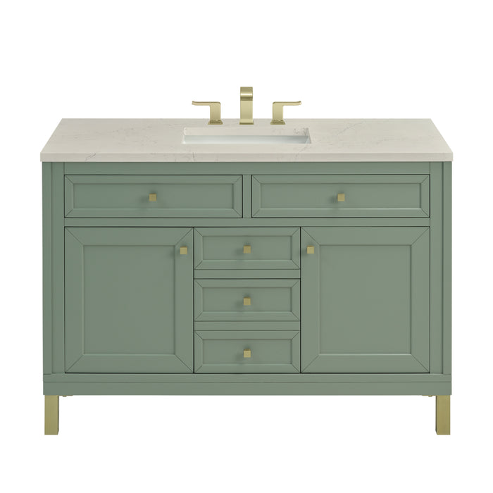Chicago 48" Single Vanity, Walnut Whisper