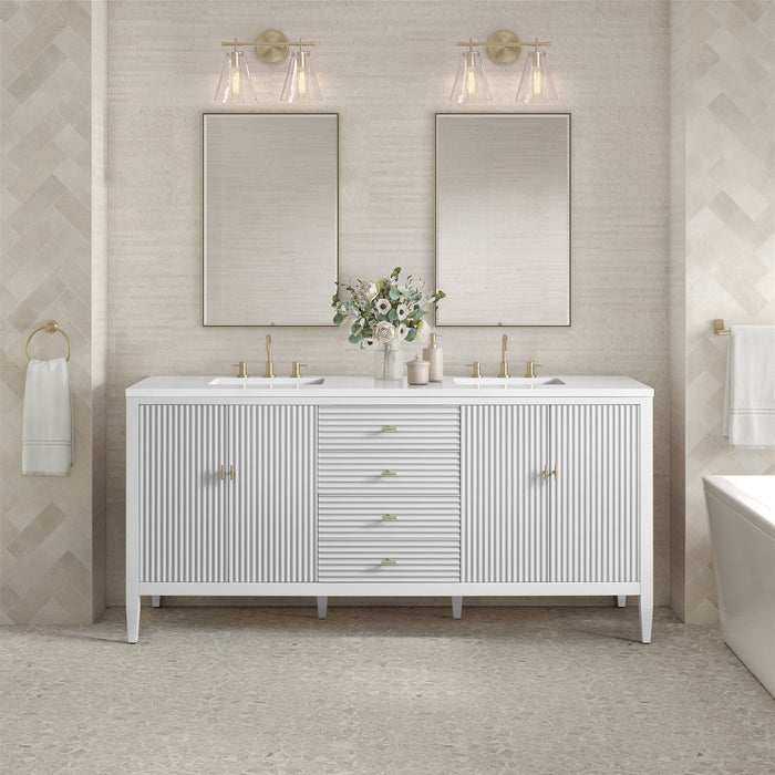 James Martin Vanities Myrrin 72" Double Vanity