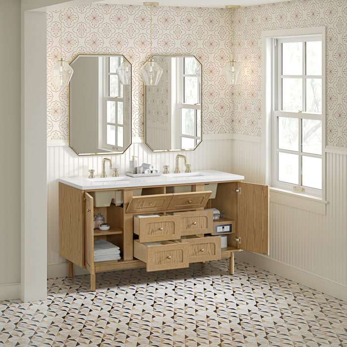 James Martin Vanities Laurent 60" Double Bathroom Vanity